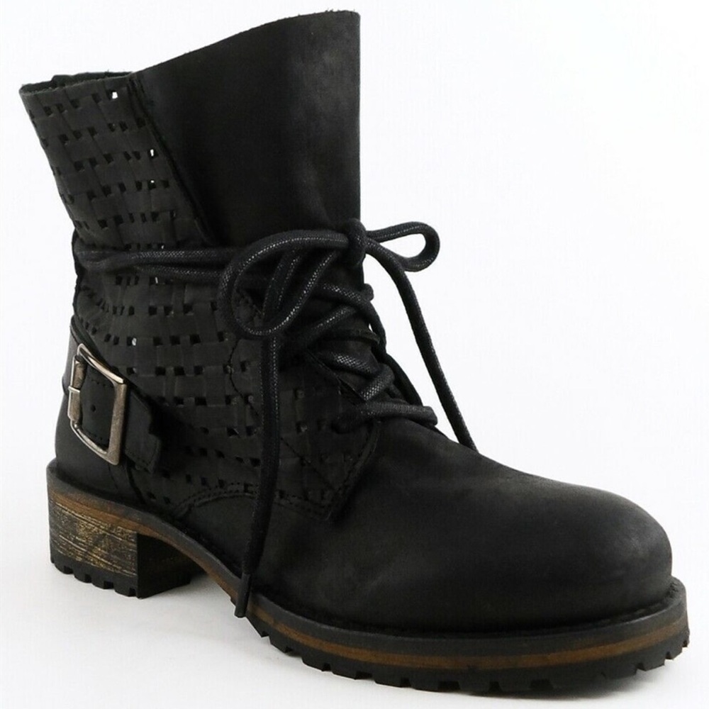 MAD MAX CYBER PUNK DESERT RAVE LEATHER MADE IN SPAIN BOOTS JEFFREY CAMPBELL